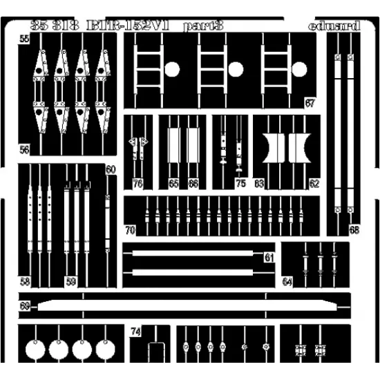 PHOTO-ETCHED SET BTR-152V1 1/35 EDUARD 35318
