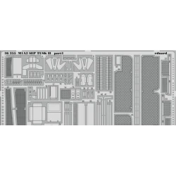 PHOTO-ETCHED SET 1/35 M1A2 SEP TUSK II, FOR TAMIYA KIT 1/35 EDUARD 36255