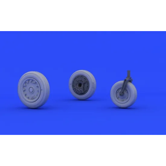 BRASSIN 1/48 A-4E/F WHEELS SET 1/48 EDUARD 648214