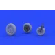 BRASSIN 1/48 A-4E/F WHEELS SET 1/48 EDUARD 648214