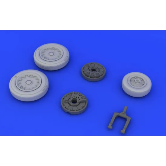 BRASSIN 1/48 A-4E/F WHEELS SET 1/48 EDUARD 648214