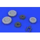 BRASSIN 1/48 A-4E/F WHEELS SET 1/48 EDUARD 648214