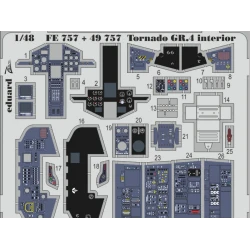 PHOTO-ETCHED SET TORNADO GR.4 INTERIOR, FOR REVELL KIT 1/48 EDUARD FE757