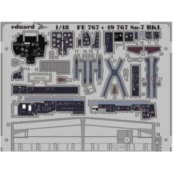 PHOTO-ETCHED SET 1/48 SU-7, FOR SMER KIT 1/48 EDUARD FE767