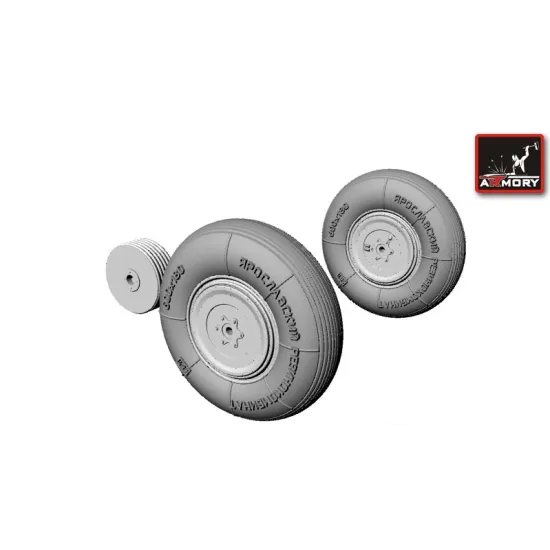 YAKOVLEV YAK-15 WHEELS 1/72 ARMORY AW72005