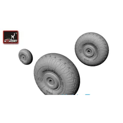 LISUNOV LI-2 WHEELS 1/72 ARMORY AW72011