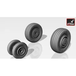 MIKOYAN MIG-23S,M,MS,MF,U,UB WHEELS 1/72 ARMORY AW72015