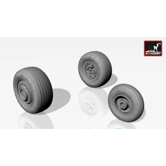 SUKHOJ SU-25 FROGFOOT WHEELS 1/72 ARMORY AW72020