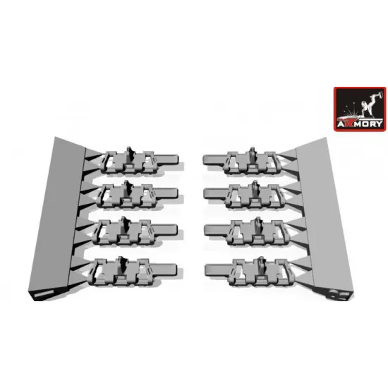 PZ.III 56CM WINTERKETTEN TRACKS 1/72 ARMORY AC7310A