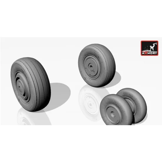 Mikoyan Mig-23S, M, MS, MF, U, UB Wheels 1/32 Armory AW32001