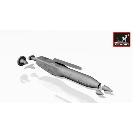 UPAZ-M SAKHALIN SOVIET RUSSIAN UNIVERSAL REFUELING POD FOR SU-24M KIT 1/72 ARMORY ACA7276