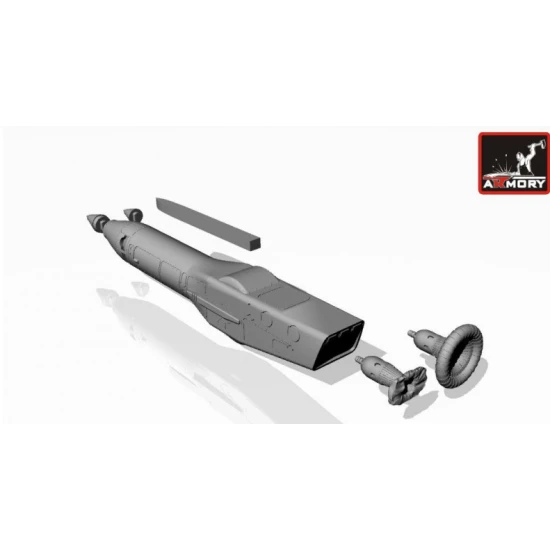 UPAZ-M SAKHALIN SOVIET RUSSIAN UNIVERSAL REFUELING POD FOR SU-24M KIT 1/72 ARMORY ACA7276