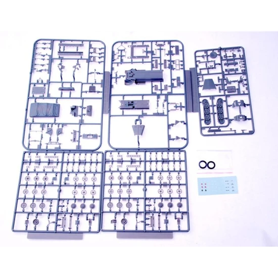 GERMAN SD.KFZ.10 WITH 50MM PAK38 1/72 CEASAR MINIATURES M7209