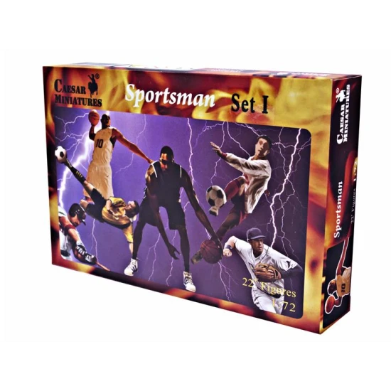 SPORTSMEN (SET I) 1/72 CEASAR MINIATURES HB20-01