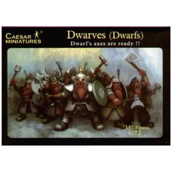 DWARVES 1/72 CEASAR MINIATURES F101