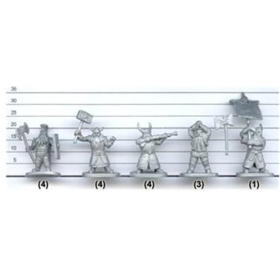 DWARVES 1/72 CEASAR MINIATURES F101