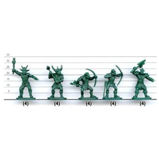 ORC WARRIORS 1/72 CEASAR MINIATURES F106