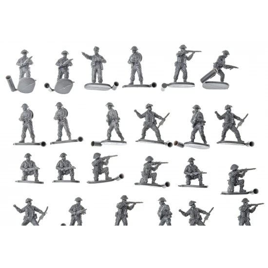 WWII BRITISH ARMY 1/72 CEASAR MINIATURES H055