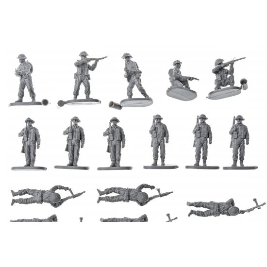 WWII BRITISH ARMY 1/72 CEASAR MINIATURES H055