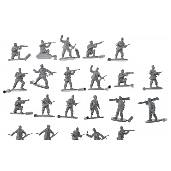 WWII GERMAN MOUNTAIN TROOPS 1/72 CEASAR MINIATURES H067