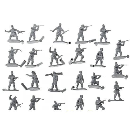 WWII GERMAN MOUNTAIN TROOPS 1/72 CEASAR MINIATURES H067