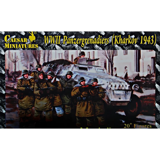 WWII PANZERGRENADIERS, KHARKOV 1943 1/72 CEASAR MINIATURES HB01