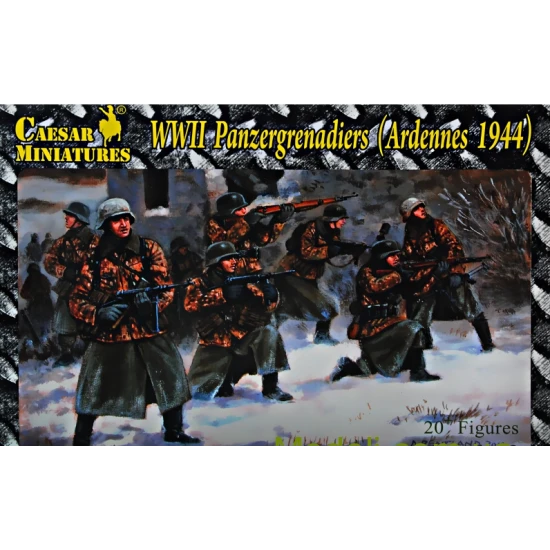 WWII PANZERGRENADIERS, ARDENNES 1944 1/72 CEASAR MINIATURES HB02