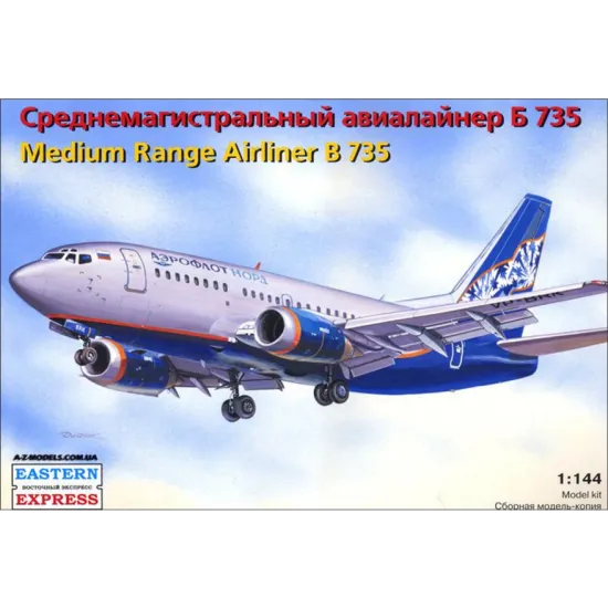 BOEING 735 AEROFLOT-NORD AIRLINER 1/144 EASTERN EXPRESS 14420