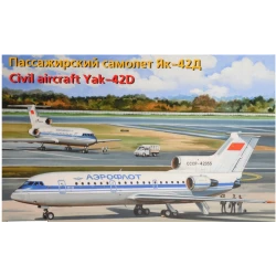 CIVIL AIRLINER YAK-42D AEROFLOT 1/144 EASTERN EXPRESS 14494