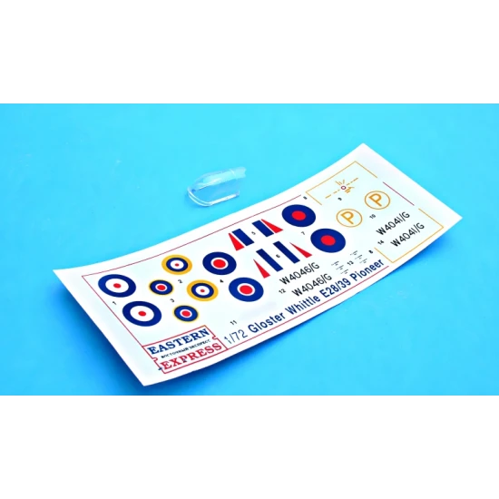 GLOSTER E28/39 1/72 EASTERN EXPRESS 72259