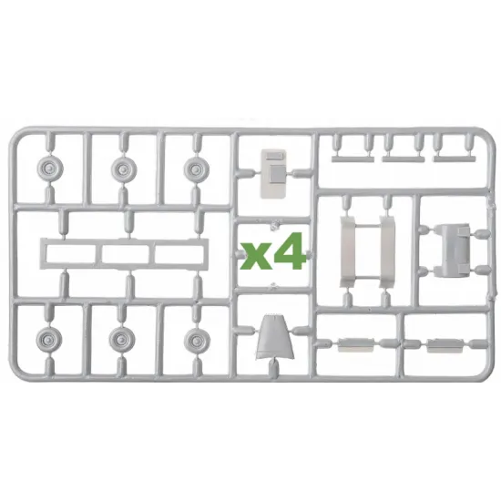 AIRPORT SERVICE, SET 7 1/144 EASTERN EXPRESS 14606