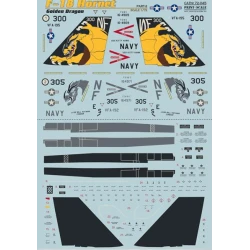 DECAL 1/72 FOR F-18 HORNET, PART 2 1/72 PRINT SCALE 72-045