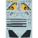 DECAL 1/72 FOR F-18 HORNET, PART 2 1/72 PRINT SCALE 72-045