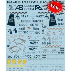 DECAL 1/72 FOR EA-6B PROWLER 1/72 PRINT SCALE 72-073