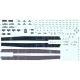 DECAL 1/72 FOR F-18 HORNET LANCERS, PART 3 1/72 PRINT SCALE 72-053
