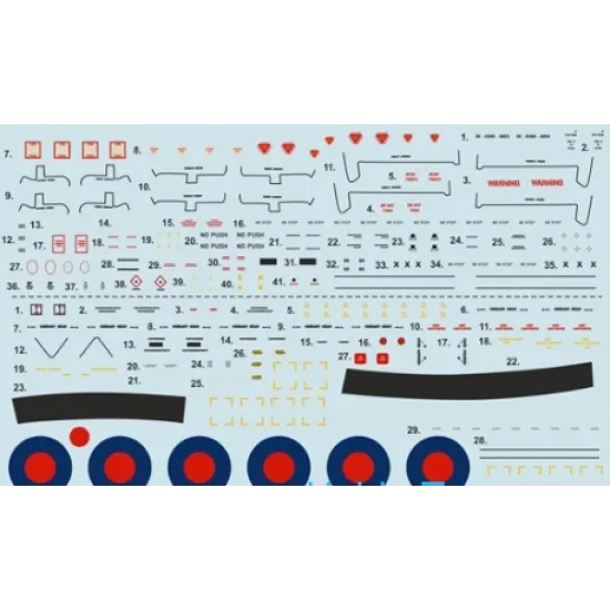 DECAL 1/72 FOR FAIREY GANNET 1/72 PRINT SCALE 72-069