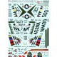 DECAL FOR A-7 CORSAIR II, PART-1 1/72 PRINT SCALE 72-160