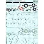 DECAL FOR A-7 CORSAIR II, PART-2 1/72 PRINT SCALE 72-161