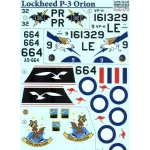 DECAL 1/72 FOR LOCKHEED P-3 ORION 1/72 PRINT SCALE 72-132