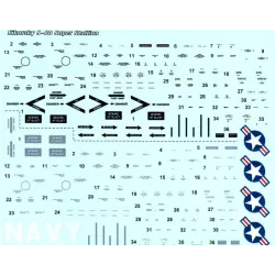 DECAL 1/72 FOR SIKORSKY S-80 SUPER STALLION 1/72 PRINT SCALE 72-137