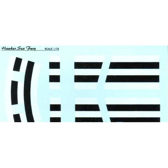 DECAL FOR HAWKER SEA FURY 1/72 PRINT SCALE 72-165