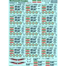 DECAL FOR F-4 PHANTOM II AIR FORCE 1/72 PRINT SCALE 72-202