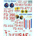 DECAL FOR F-82 TWIN MUSTANG 1/48 PRINT SCALE 48-064