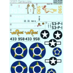 DECAL FOR PBY CATALINA 1/48 PRINT SCALE 48-068
