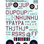DECAL FOR DE HAVILLAND MOSQUITO, PART 1 1/48 PRINT SCALE 48-085