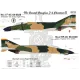 DECAL 1/32 FOR F-4 PHANTOM II IN VIET NAM WAR, PART 1 1/32 PRINT SCALE 32-004