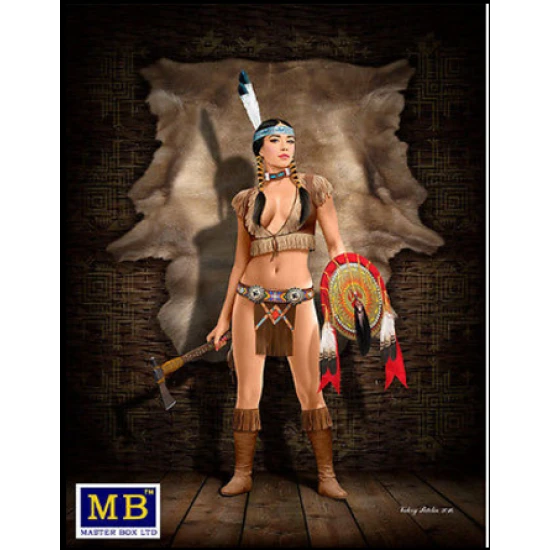 THUNDER SPIRIT - PIN-UP SERIES PLASTIC MODEL KIT 1/24 MASTER BOX 24019