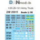 DECALS FOR ZIL-131 ARMY TRUCK 1/35 Dan Models 35015