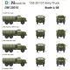 DECALS FOR ZIL-131 ARMY TRUCK 1/35 Dan Models 35015