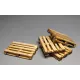 MATERIAL FOR DIORAMAS. PALLETS. SET FOR MAKING 4 PIECES. VENEER 1/35 DAN MODELS 35230